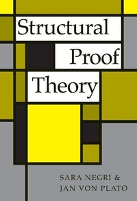 Enlarge image Cover: Structural Proof Theory - Cambridge University Press