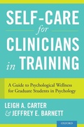 Cover: Self-Care for Clinicians in Training - Oxford University Press Inc