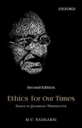 Cover: Ethics for Our Times - OUP India