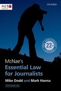 Cover: McNae's Essential Law for Journalists - Oxford University Press
