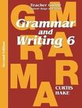 Cover: Grammar & Writing Teacher Edition Grade 6 2nd Edition 2014 - Stephen Hake Grammar