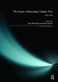 Enlarge image Cover: The Poems of Browning: Volume Two - Routledge