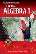 Cover: Holt McDougal Larson Algebra 1 - Holt McDougal