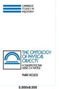 Cover: The Ontology of Physical Objects - Cambridge University Press