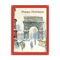 Cover: Wiggins Washington Square Holiday Portfolio Notecards - Galison