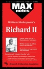 Cover: Richard II (Maxnotes Literature Guides) - Research & Education Association