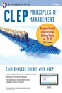 Cover: CLEP Principles of Management Book + Online - Research & Education Association