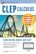 Cover: CLEP(R) Calculus Book + Online - Research & Education Association