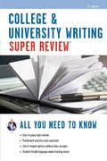 Cover: College & University Writing Super Review - 2nd Ed. - Research & Education Association