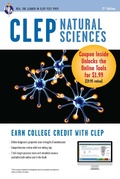 Cover: CLEP Natural Sciences w/ Online Practice Exams - Research & Education Association