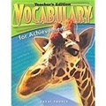 Cover: Great Source Vocabulary for Achievement - Houghton Mifflin (Academic)