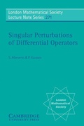 Cover: Singular Perturbations of Differential Operators - Cambridge University Press