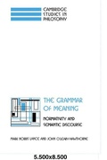 Cover: The Grammar of Meaning - Cambridge University Press
