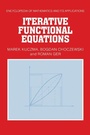 Cover: Iterative Functional Equations - Cambridge University Press