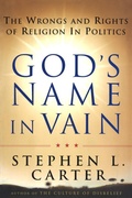 Cover: God's Name In Vain - Basic Books