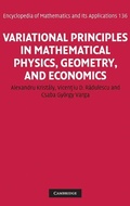 Cover: Variational Principles in Mathematical Physics, Geometry, and Economics - Cambridge University Press