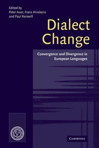 Enlarge image Cover: Dialect Change - Cambridge University Press