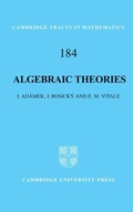 Cover: Algebraic Theories - Cambridge University Press