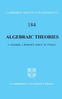 Abbildung von: Algebraic Theories - Cambridge University Press
