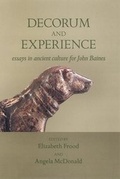 Cover: Decorum and Experience - Griffith Institute