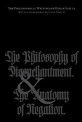 Cover: The Philosophical Writings of Edgar Saltus - Underworld Amusements
