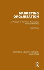 Cover: Marketing Organisation (RLE Marketing) - Routledge