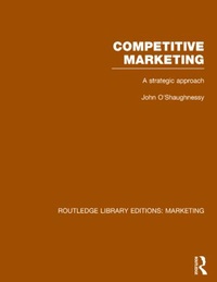 Enlarge image Cover: Competitive Marketing (RLE Marketing) - Routledge