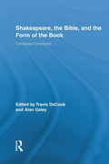 Cover: Shakespeare, the Bible, and the Form of the Book - Routledge