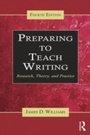 Cover: Preparing to Teach Writing - Routledge