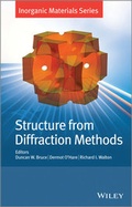 Cover: Structure from Diffraction Methods - Wiley