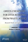 Cover: Green Chemistry for Dyes Removal from Waste Water - Wiley-Scrivener