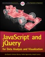 Cover: JavaScript and jQuery for Data Analysis and Visualization - Wrox