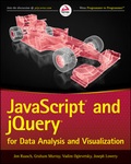 Cover: JavaScript and jQuery for Data Analysis and Visualization - Wrox