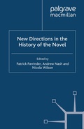 Cover: New Directions in the History of the Novel - Palgrave Macmillan