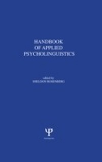 Abbildung von: Handbook of Applied Psycholinguistics - Psychology Press Ltd