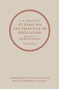 Cover: An Essay on the Principle of Population: Volume 1 - Cambridge University Press