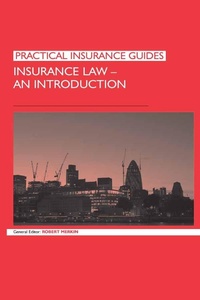 Enlarge image Cover: Insurance Law: An Introduction - Informa Law