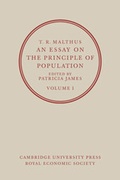 Cover: An Essay on the Principle of Population: Volume 1 - Cambridge University Press