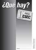 Cover: ? Que Hay? Cuaderno para CSEC - Nelson Thornes Ltd