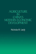 Cover: Agriculture in China's Modern Economic Development - Cambridge University Press