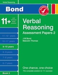 Cover: Bond Assessment Papers Verbal Reasoning 9-10 Yrs Book 2 - Nelson Thornes Ltd