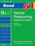 Cover: Bond Assessment Papers Verbal Reasoning 10-11+ Yrs Book 1 - Nelson Thornes Ltd