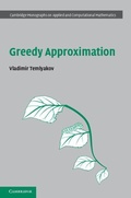 Cover: Greedy Approximation - Cambridge University Press