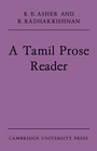 Cover: A Tamil Prose Reader - Cambridge University Press