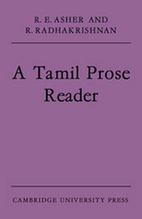 Enlarge image Cover: A Tamil Prose Reader - Cambridge University Press