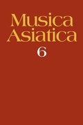 Cover: Musica Asiatica: Volume 6 - Cambridge University Press