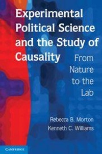 Enlarge image Cover: Experimental Political Science and the Study of Causality - Cambridge University Press