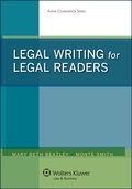 Cover: Legal Writing for Legal Readers - Aspen Publishers Inc.,U.S.