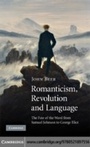 Cover: Romanticism, Revolution and Language - Cambridge University Press