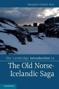 Cover: The Cambridge Introduction to the Old Norse-Icelandic Saga - Cambridge University Press